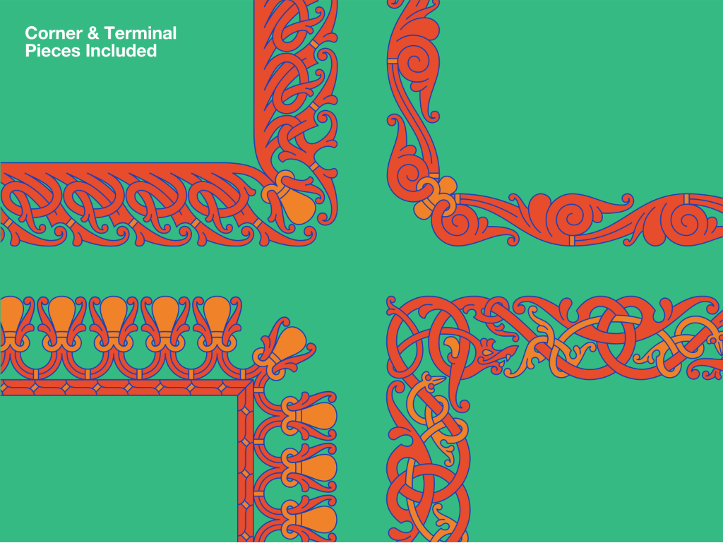 Design Set • Ringerike Patterns