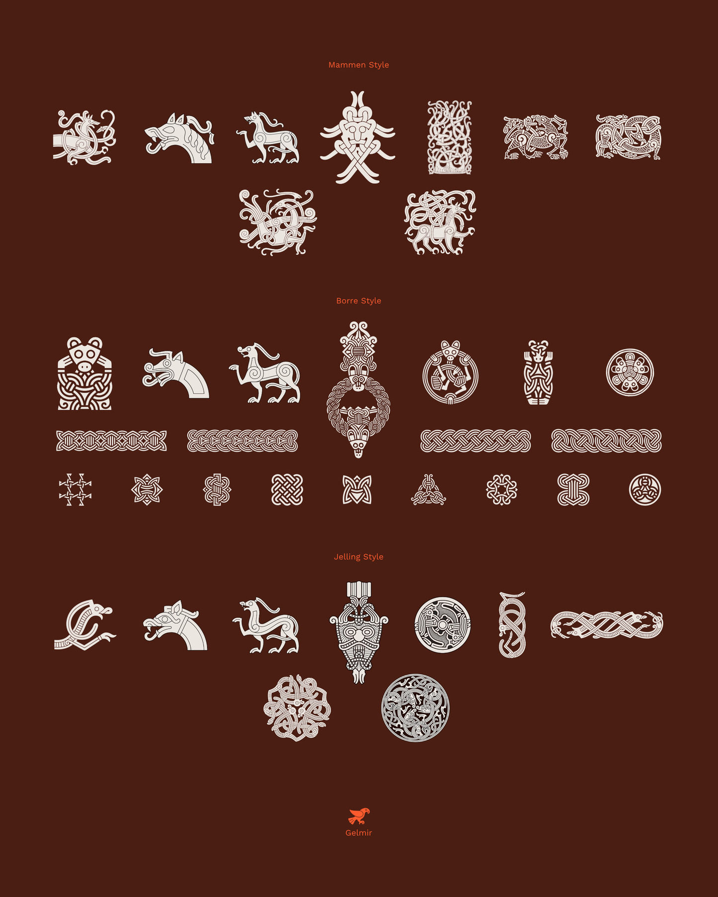 Design Set • Viking Style Designs