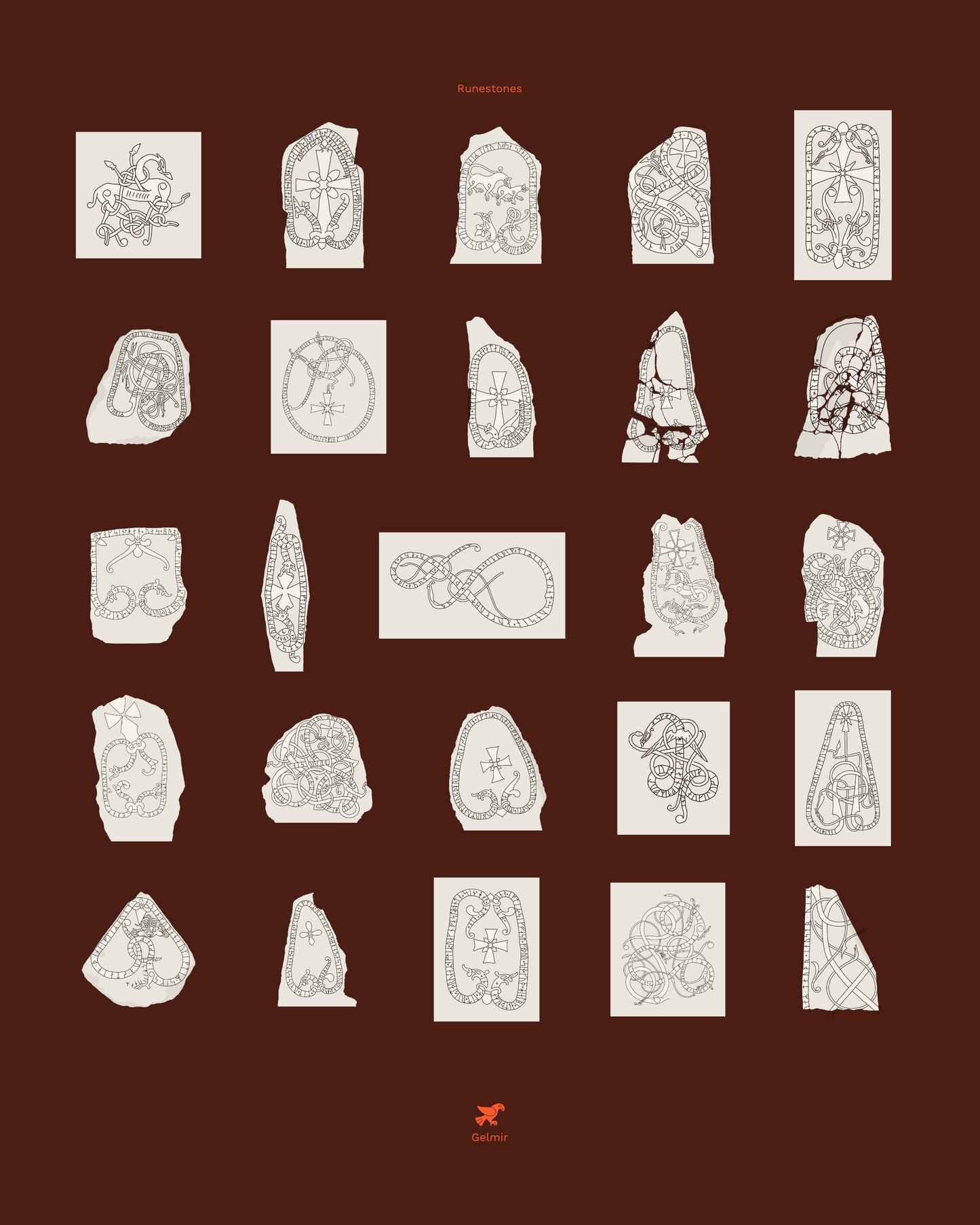 Design Set • Viking Artifact Designs