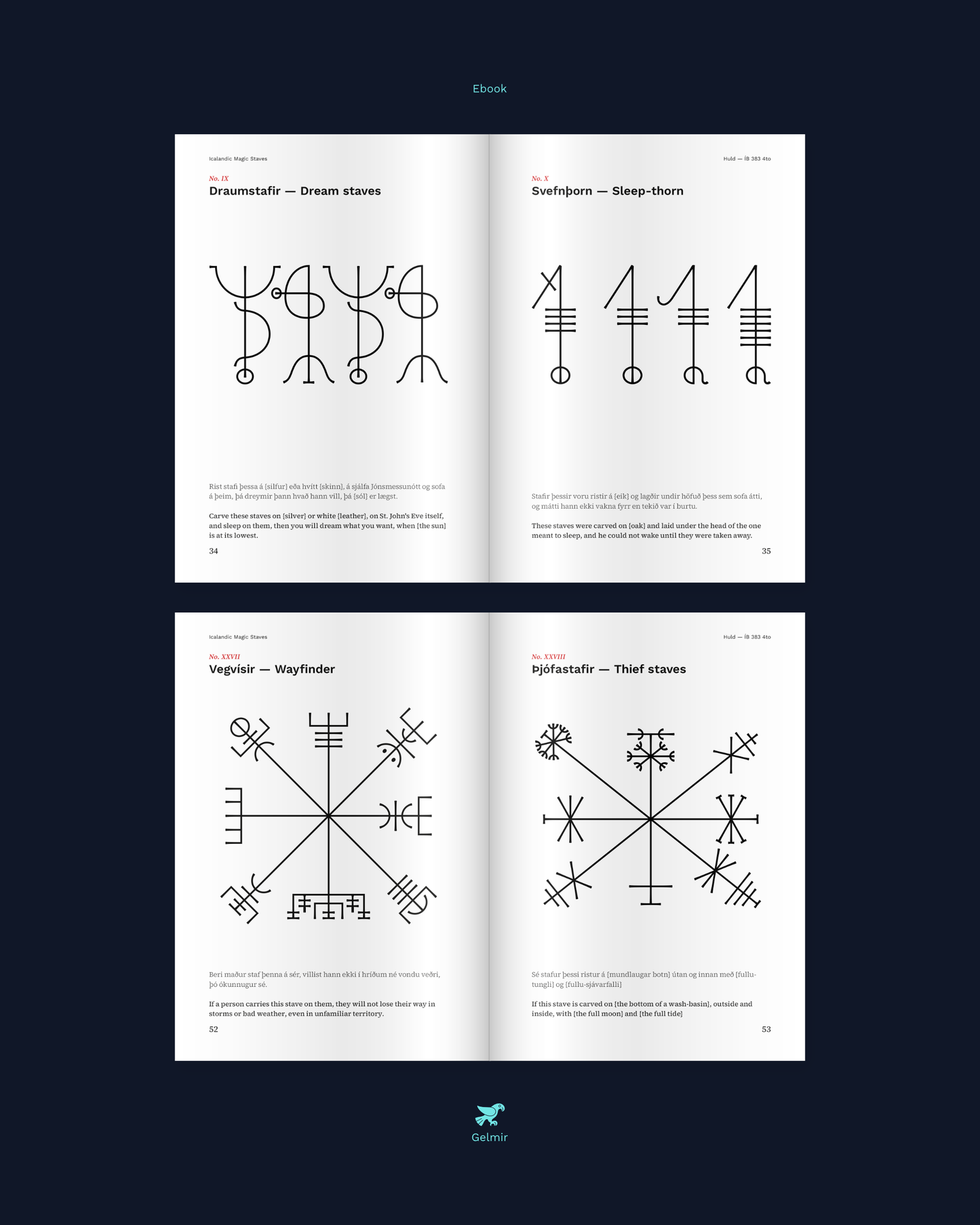 Icelandic Magic Staves
