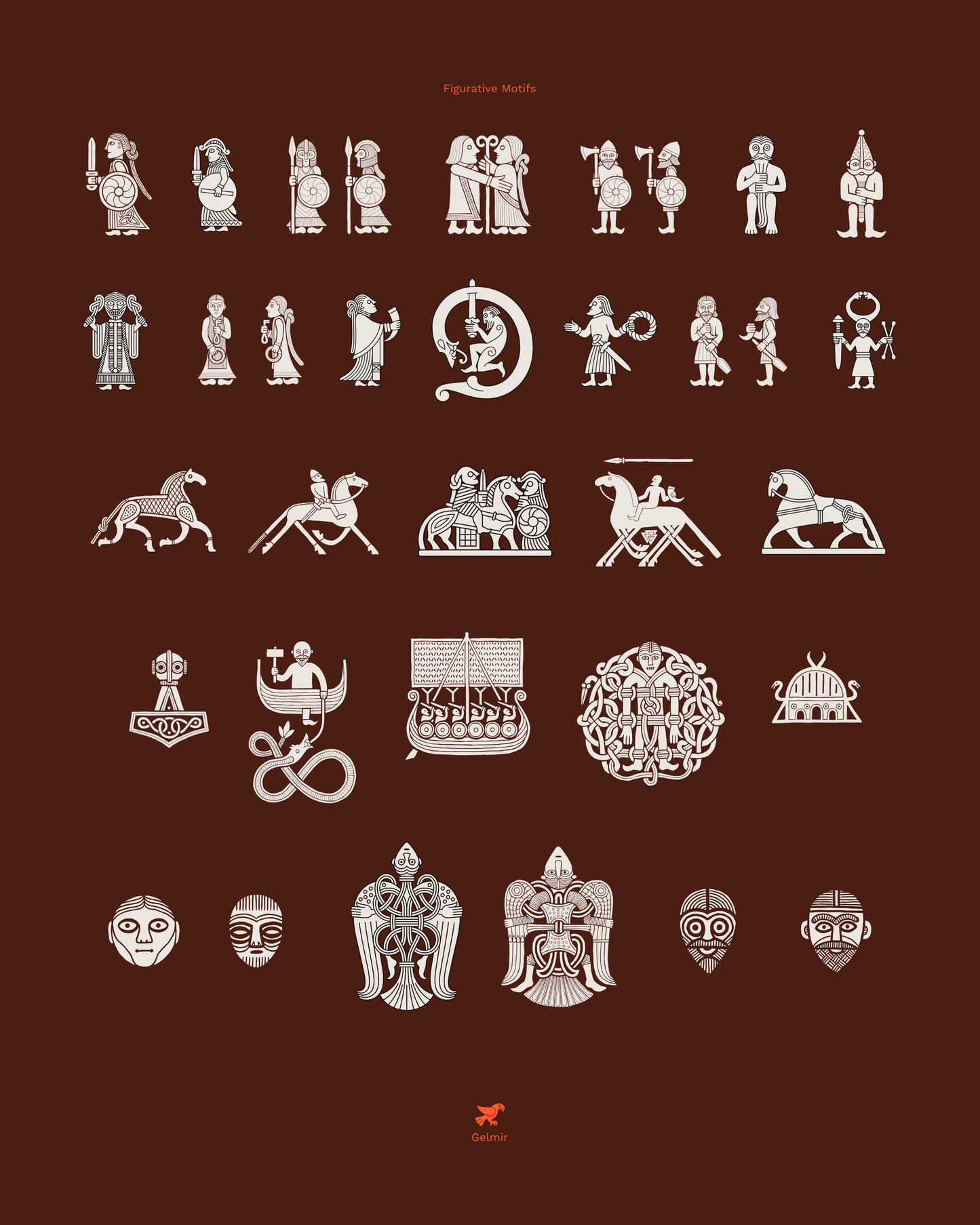 Design Set • Viking Style Designs