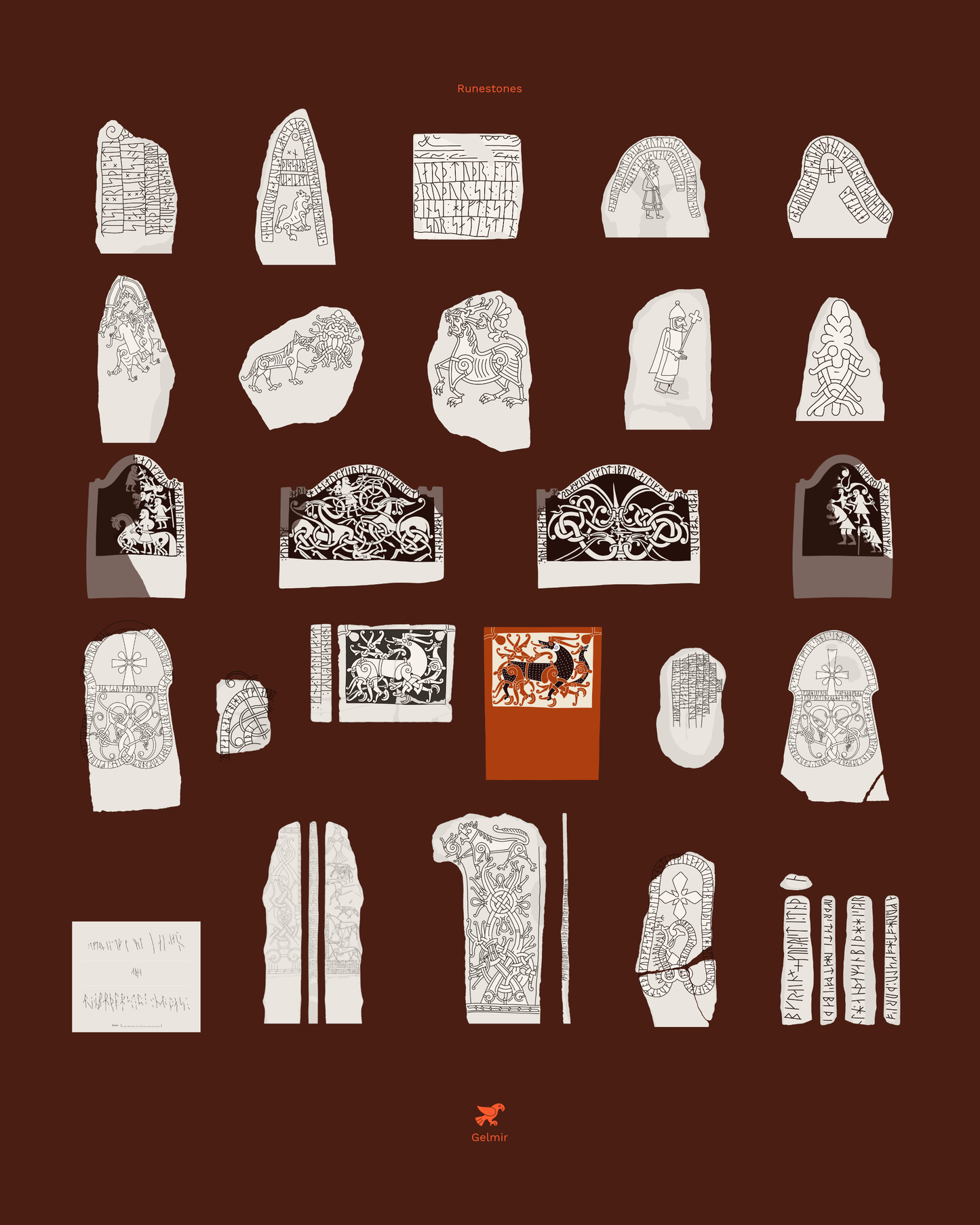 Design Set • Viking Artifact Designs