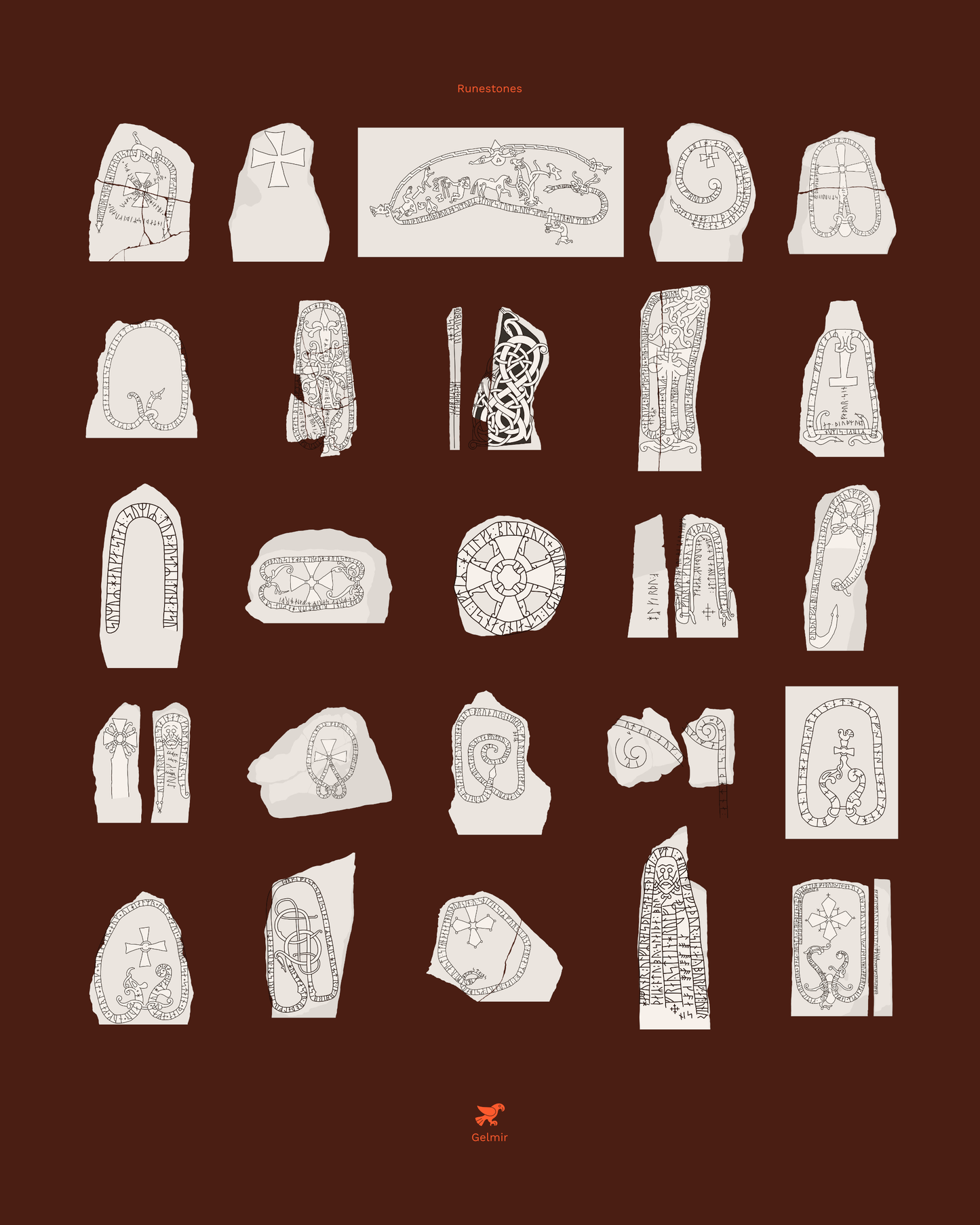 Design Set • Viking Artifact Designs