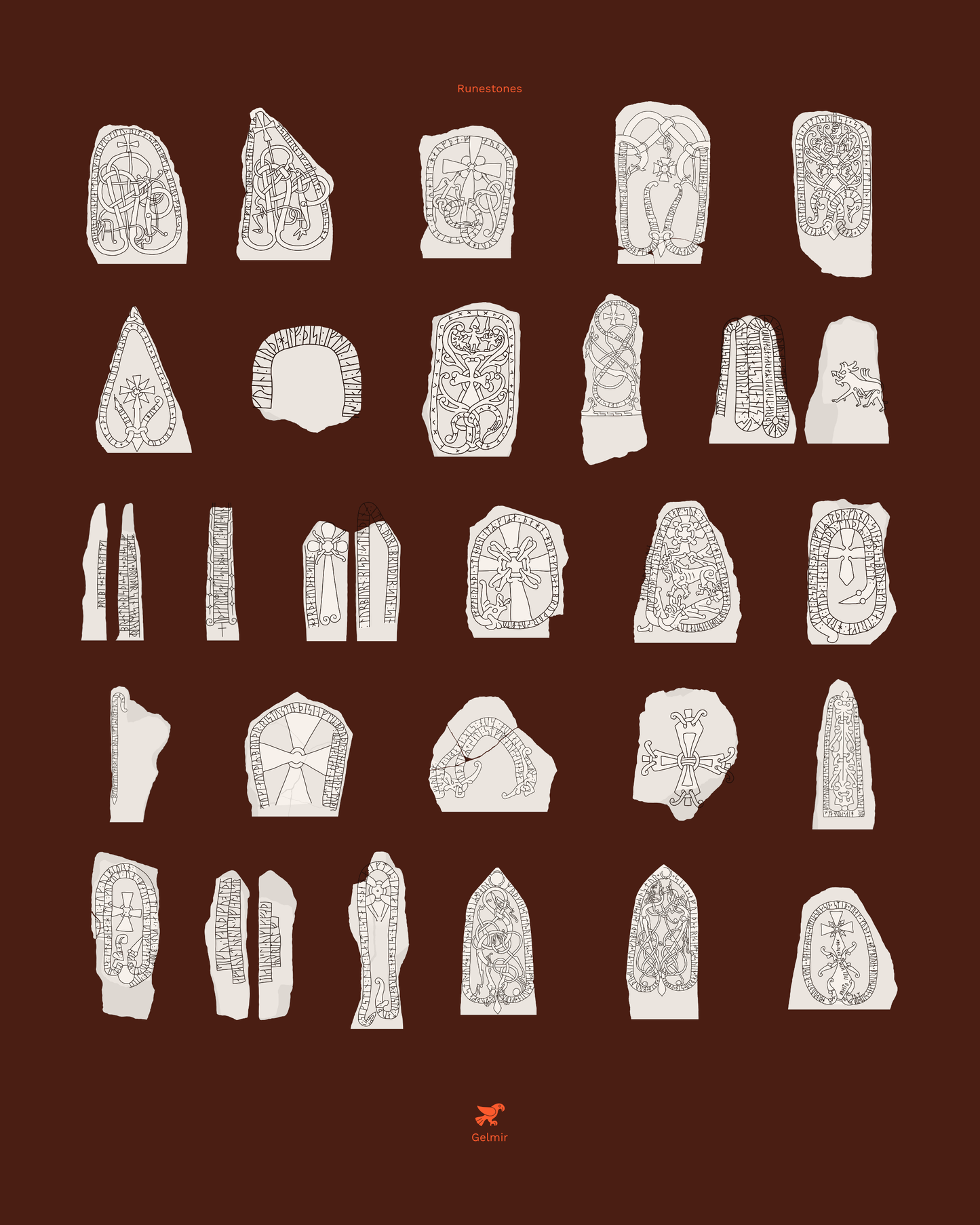 Design Set • Viking Artifact Designs